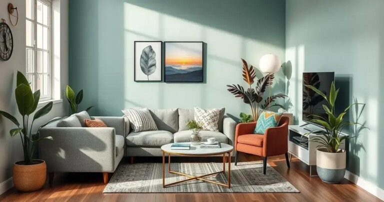 decoração de sala pequena
