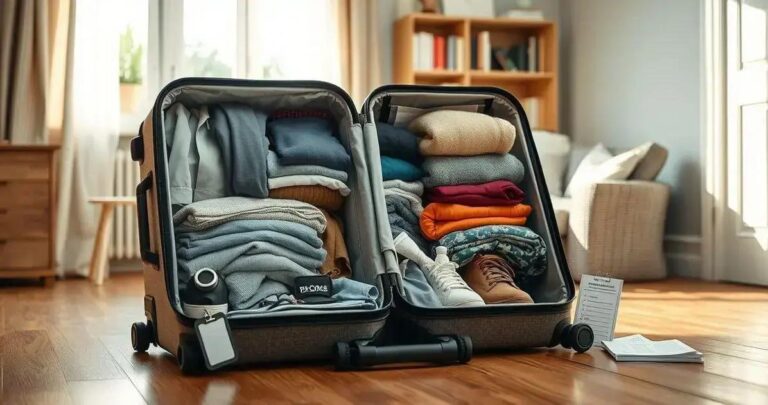 dicas para arrumar mala de viagem