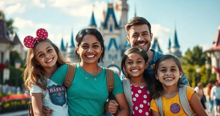 viagem para Disney com crianças