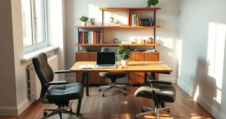 decoração de home office pequeno