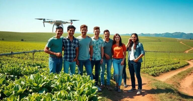 jovens no agronegócio