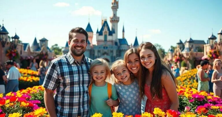 viagem para a Disney pela primeira vez