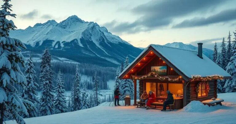 viagem para o Canadá no inverno