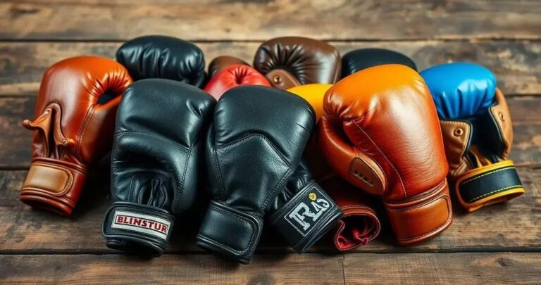 como escolher luvas de boxe