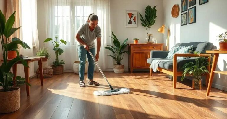 como limpar piso laminado corretamente
