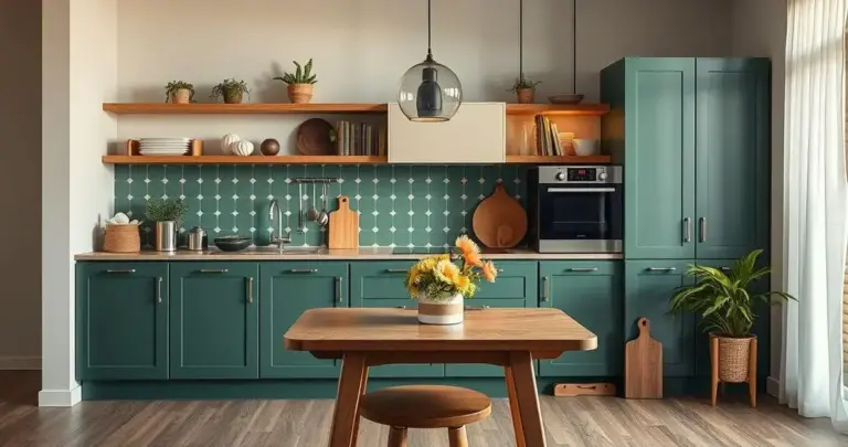 decoração de cozinha com pastilhas